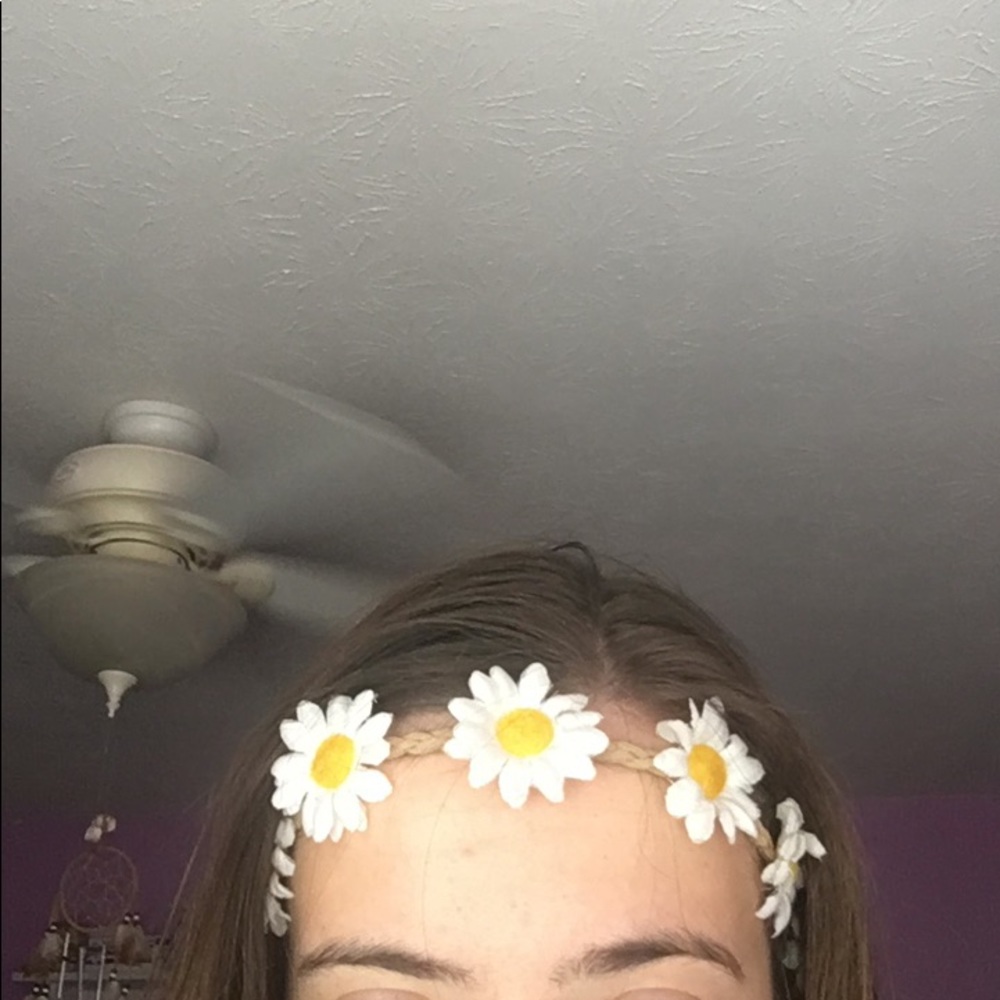 Daisy Elastic Hair Band
